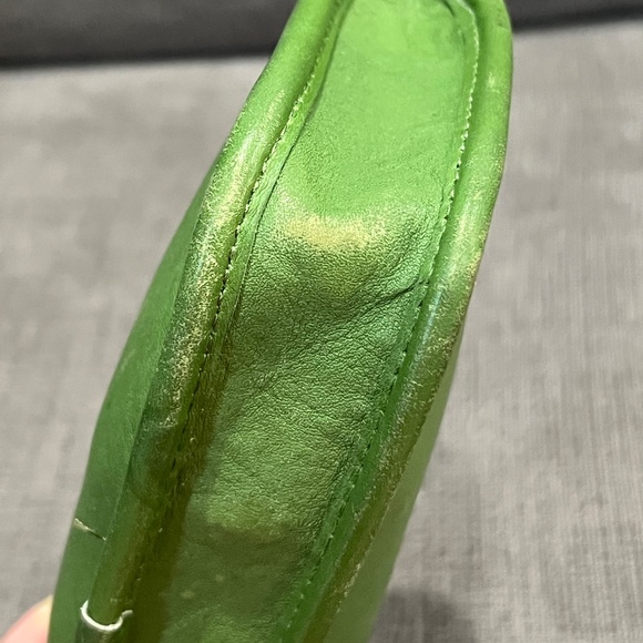 Coach Green Pouch Bag Vintage - Picture 11 of 12